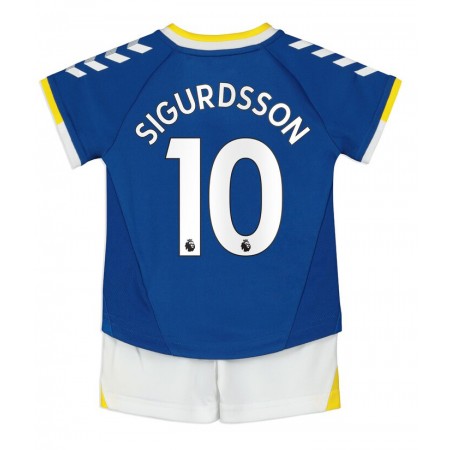 Koszulka Everton Gylfi Sigurosson 10  Dziecięca Główna 2021-2022 - Koszulki Piłkarskie